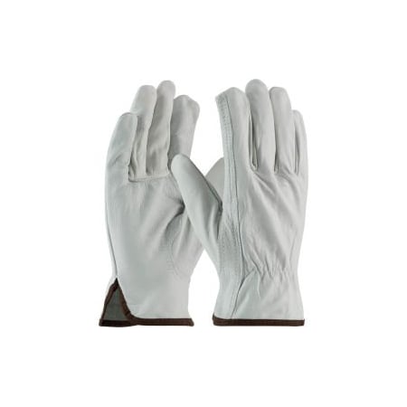 Pip Top Grain Cowhide Drivers Gloves, Keystone Thumb, Economy Grade, XL 68-162/XL
